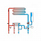 Настенный газовый котел Ferroli DIVATECH D F37 (двухконтурный, закрытая)
