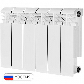 Биметаллический радиатор STOUT VEGA BM 200/100, 6 секций