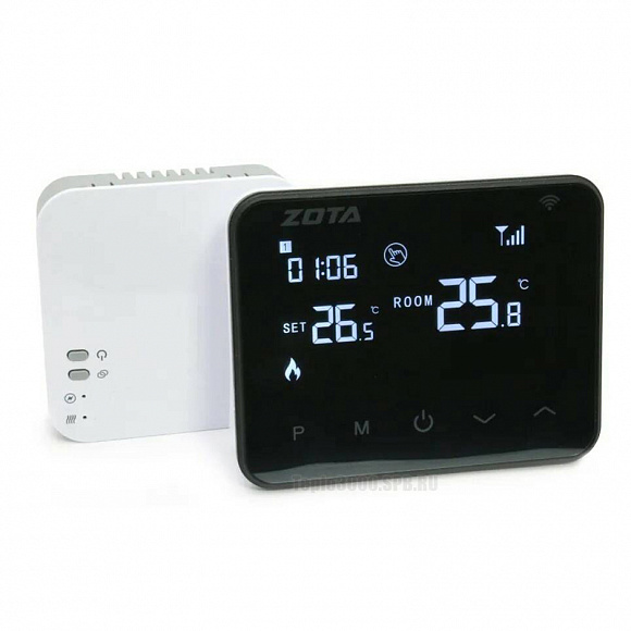 Термостат комнатный беспроводной ZOTA ZT-20W Wi-Fi Термостат комнатный беспроводной ZOTA ZT-20W Wi-Fi