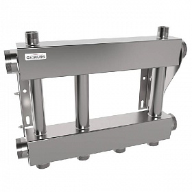 GIDRUSS Распределительный коллектор MKSS-250-2x32 (250 кВт, вх. 2", вых. 1 1/4")