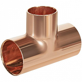 JINTIAN Тройник медный пайка 18х15х18 