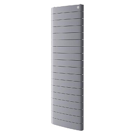 Биметаллический радиатор Royal Thermo Eclipse Tower серебристый 300, 18 секций