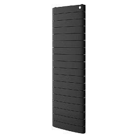 Биметаллический радиатор Royal Thermo Eclipse Tower черный 300, 18 секций