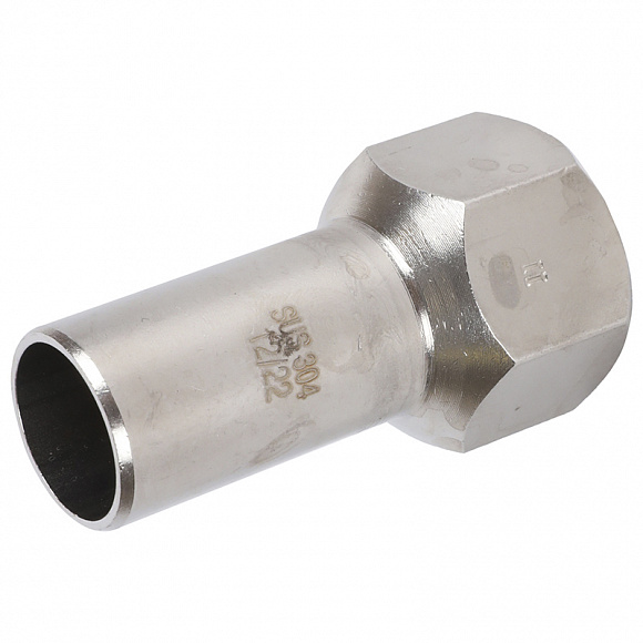 ROMMER Пресс вставка из нерж. стали ВР 22х3/4