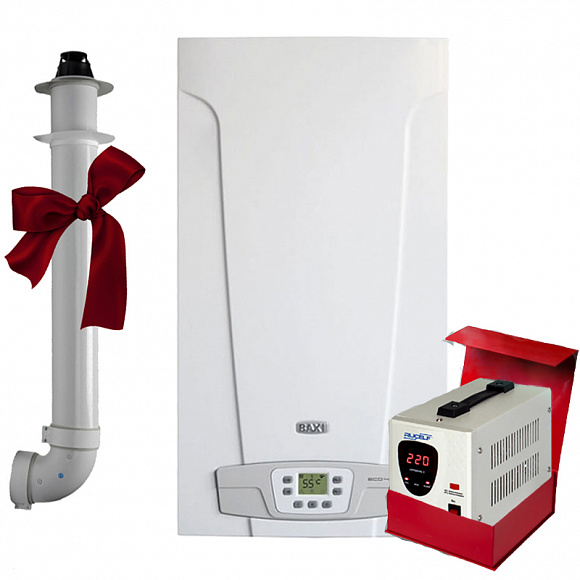 Настенный газовый котел Baxi ECO-4S 24 F
