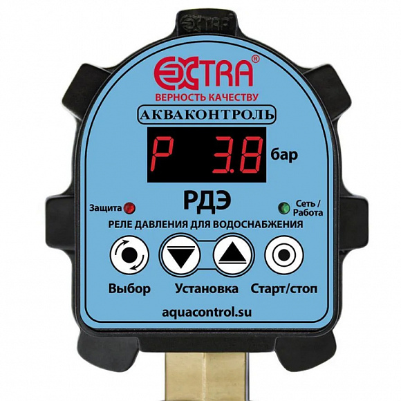 Реле давления электронное EXTRA РДЭ (до 2,2 кВт)
