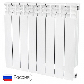 Биметаллический радиатор STOUT SPACE 500/90, 8 секций
