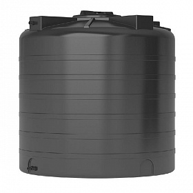 Бак для воды пластиковый ATV 1000 литров (черный) с поплавком 