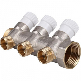SMB 6851 011203 STOUT Коллектор распределительный 1", 3 отвода 1/2" SMB 6851 011203 STOUT Коллектор распределительный 1", 3 отвода 1/2"