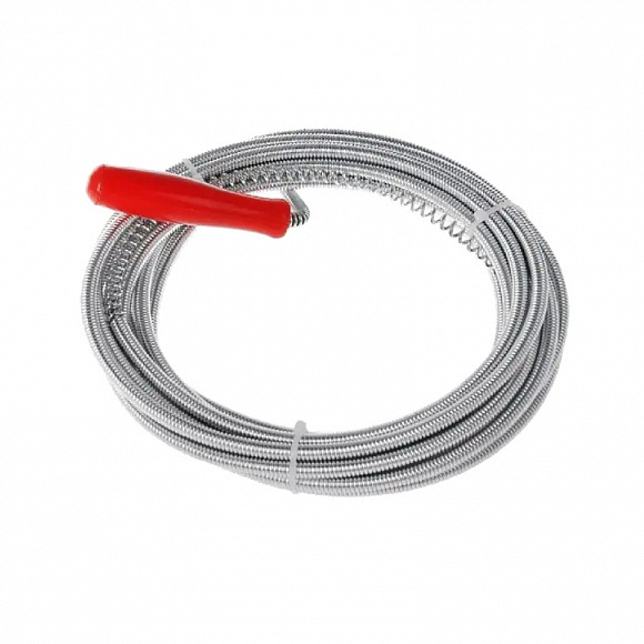 Трос сантехнический с ручкой 1,4 мм х 6,0 мм L=5 м