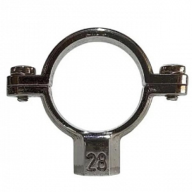 Хомут для фиксации НЕРЖ трубы D28