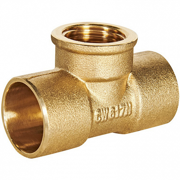 JINTIAN Тройник В-пайка 22х1/2" ВР