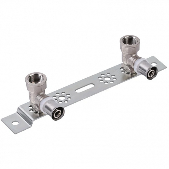 TIM Пресс угольник настенный КОМПЛЕКТ для смесителя 1/2"х16