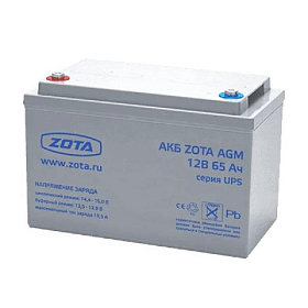 ZOTA Аккумуляторная батарея AGM 65-12