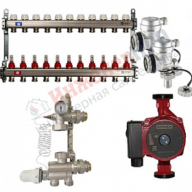 STOUT Комплект водяного теплого пола до 165 м2