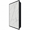 Отопительная панель STOUT WHITE STONE SCT 60*60 (белый гранит, черный корпус)