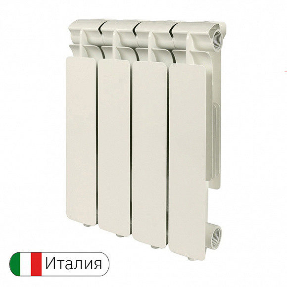 Алюминиевый радиатор STOUT Bravo 350/80, 4 секции Алюминиевый радиатор STOUT Bravo 350/80, 4 секции
