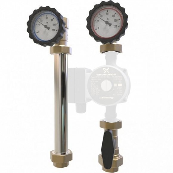 ПроксиТерм Насосная  группа с прямым контуром 1" (нерж.)