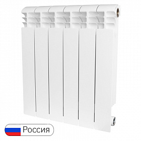 Биметаллический радиатор STOUT VEGA BM 500/100, 8 секций