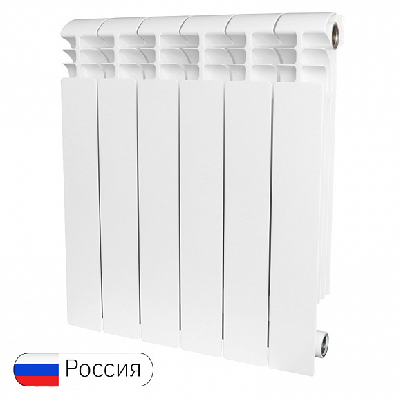 Биметаллический радиатор STOUT VEGA BM 500/100, 8 секций Биметаллический радиатор STOUT VEGA BM 500/100, 8 секций