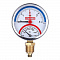 Термоманометр ROMMER радиальный, 4 бара, 0-120°C, корпус 80 мм, 1/2"