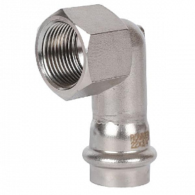 ROMMER Пресс угольник из нерж. стали 22х3/4 ВР