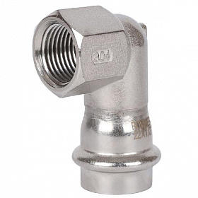 ROMMER Пресс угольник из нерж. стали 22х1/2 ВР