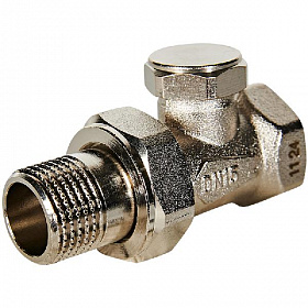 ROMMER Клапан запорно-балансировочный, прямой 1/2"