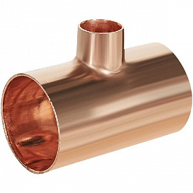 JINTIAN Тройник медный пайка 35х15х35 