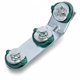 TIM Уголок 135°, 3 отверстия, 3 монтажные гайки