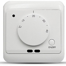 STOUT Комнатный терморегулятор 3А, белый