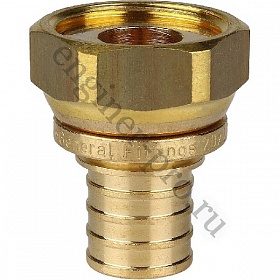 STOUT Муфта с накидной гайкой 20x3/4" для труб из сшитого полиэтилена