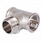 SFT-0065-000111 STOUT Тройник ВНВ никелированный 1"x1"x1"
