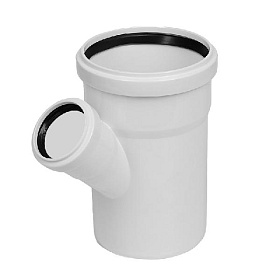 Контур Уют Тройник бесшумный Ду 110х50 45гр