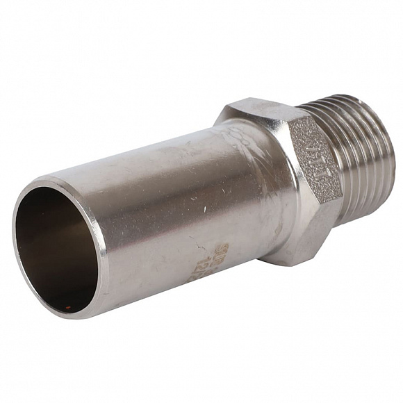 ROMMER Пресс вставка из нерж. стали 22х1/2 НР