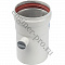 Труба STOUT D 80 125 мм, с ревизионным патрубком. SCA-0080-010125