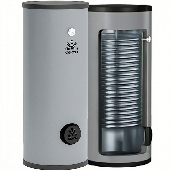 Бойлер косвенного нагрева Gekon BXL 300 (с 1 увеличенным теплообменником) 