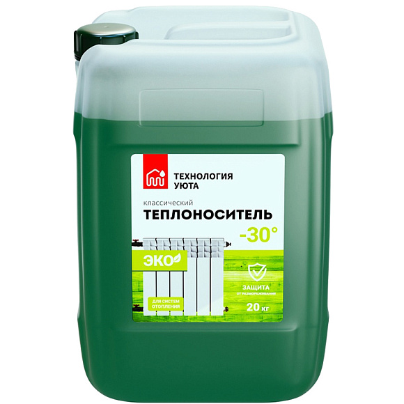 Теплоноситель "Технология уюта ECO" -30, 20 литров (пропиленгликоль) М