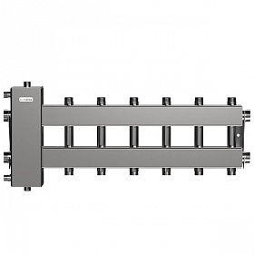 GIDRUSS Коллектор с гидрострелкой BMSS-150-7DU (до 150 кВт, вх. 1 1/2", 3+3+1 вых. 1")