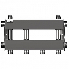 GIDRUSS Распределительный коллектор MKSS-150-2x32 (150 кВт, вх. 1 1/2", вых. 1")