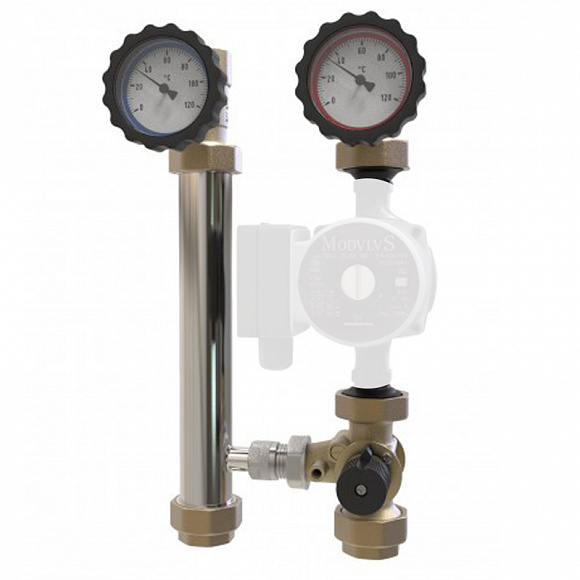 ПроксиТерм Насосная  группа с 3-х ходовым клапаном 1" (нерж.)