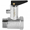 ROMMER Предохранительный клапан с ручкой сброса 1/2", 6 бар