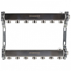 Коллекторная группа ROMMER для радиаторной разводки 7 вых.