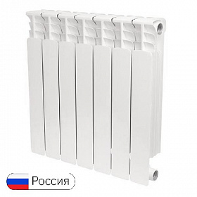 Биметаллический радиатор STOUT SPACE 500/90, 7 секций