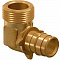 USYSTEMS Угольник резьбовой НР 25х3/4" (Uponor Q&E)