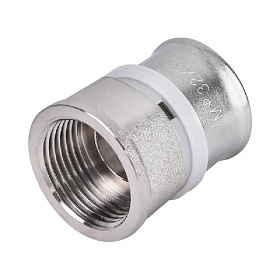 TIM Пресс муфта ВР 32х1" для металлопластиковых труб