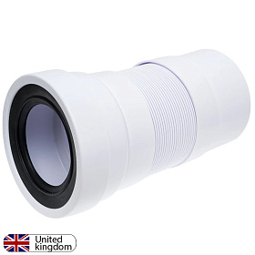 McAlpine Труба фановая 110 L230-440 мм (гладкая)