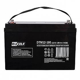 Аккумуляторная батарея RUCELF DTM12-100, (90 Ач)