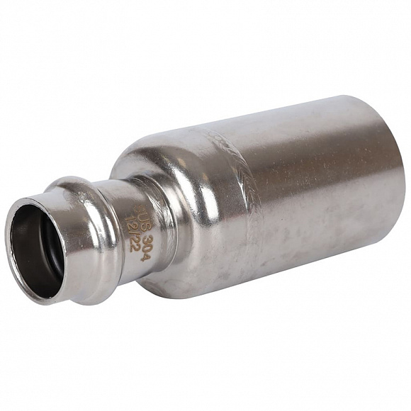 ROMMER Пресс Вставка переходная из нерж. стали 35х18 мм