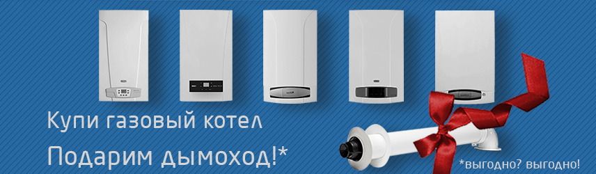Купи газовый котел BAXI - подарим дымоход! - Интернет-магазин котлов и ...